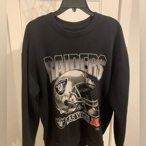 Hollister Raiders black sweater